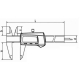 Posuvné měřítko digitální,  0-150mm / CZ výroba SOMET