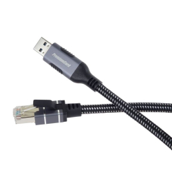 PremiumCord Ethernetový kabel USB3.2 -&gt; LAN RJ45 10/100/1000 MBIT 2m