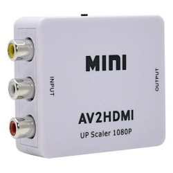 Konvertor AV2HDMI, AV na HDMI, analogové kompozitní video+audio/HDMI