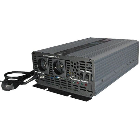 Měnič napětí+UPS 12V/230V/2000W, CARSPA CPS2000, čistá sinusovka