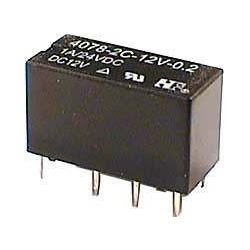 Relé JRC-19F 24V, 24V-/1A(120VAC/1A) 20x10x12mm