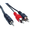 Kabel 2xCinch-Jack 3,5 stereo,  3m