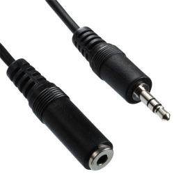 Kabel prodlužovací Jack 3,5 stereo 2m