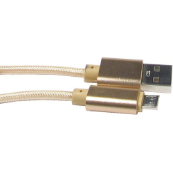 Kabel USB 2.0 konektor USB A / Micro-USB 25cm