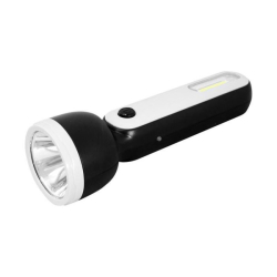 Svítilna LED 3W, TS-1854, TIROSS, 3,7V 1200mAh, černá