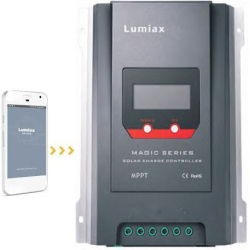 Solární regulátor MPPT Lumiax 4010-BT, 12-24V/40A s bluetooth