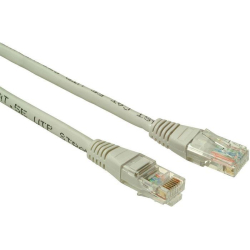 UTP kabel Patch RJ45 1,5m šedý Cat5e