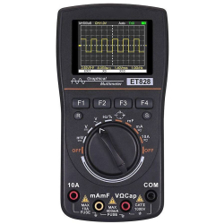 Osciloskop 1MHz a multimetr ET828