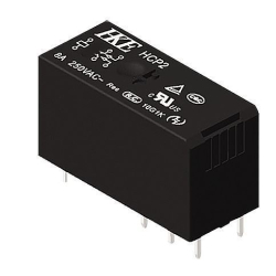 Relé CY115F-2C 12VDC, 2x spínací.kontakt 250V/8A