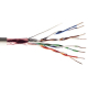 Kabel UTP Cat5e 4x2, šedá, drát