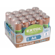 Baterie alkalické EXTOL ENERGY ULTRA +, 20ks, 1,5V AA (LR6) EXTOL-LIGHT