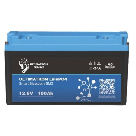 LiFePO4 akumulátor Ultimatron YX Smart BMS 12,8V/100Ah