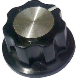 Přístrojový knoflík 19,5x12mm, hřídel 6mm