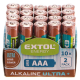 Baterie alkalické EXTOL ENERGY ULTRA +, 20ks, 1,5V AAA (LR03) EXTOL-LIGHT