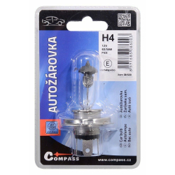 Žárovka 12V H4 60/55W P43t blister 1ks COMPASS