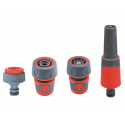 Hadicový set 4ks, pro 1/2" hadici EXTOL-PREMIUM