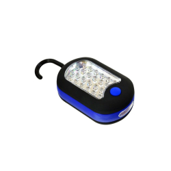 Montážní lampa 24 + 3 LED, háček GEKO