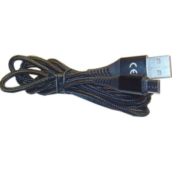 Kabel USB 2.0 konektor USB A / Micro-USB 1,5m, opletený kabel