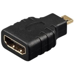 Redukce HDMI(A) zdířka-HDMI(D)-MICRO konektor