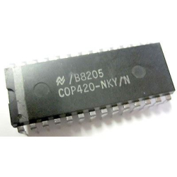 COP420-KFW/N  - 4-bit MCU, DIL28