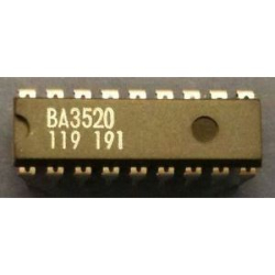 BA3520-nf zesilovač pro walkmany, Ucc-1,8-4V, DIP18