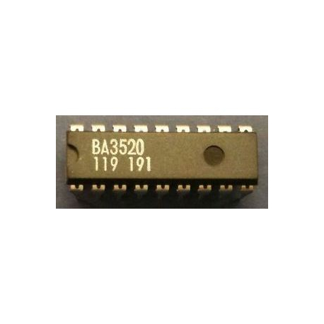 BA3520-nf zesilovač pro walkmany, Ucc-1,8-4V, DIP18