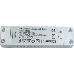 Zdroj - LED driver 12V DC/10W ETL-10