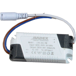 Zdroj-LED driver 18-24W, 230V/54-86/300mA