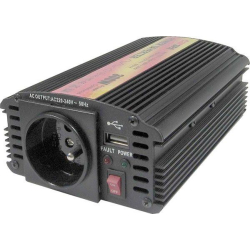 Měnič napětí 24V/230V 300W, CARSPA CAR300U, modifikovaná sinusovka