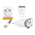 Napáječ, síťový adaptér USB 5V/2A, LTC, micro USB