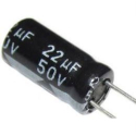 22u/50V 105° 5x11x2mm, elektrolyt.kondenzátor radiální