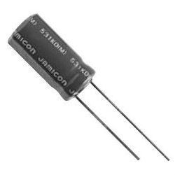 680u/25V 105° 10x17x5mm, elektrolyt.kondenzátor radiální