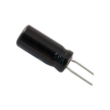 100u/16V 105° 5x11x2,5mm, elektrolyt.kondenzátor radiální