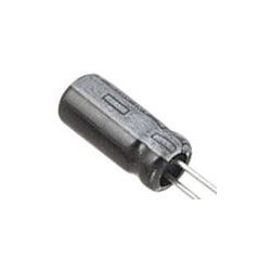 47u/25V 105° 5x11x2mm, elektrolyt.kondenzátor radiální