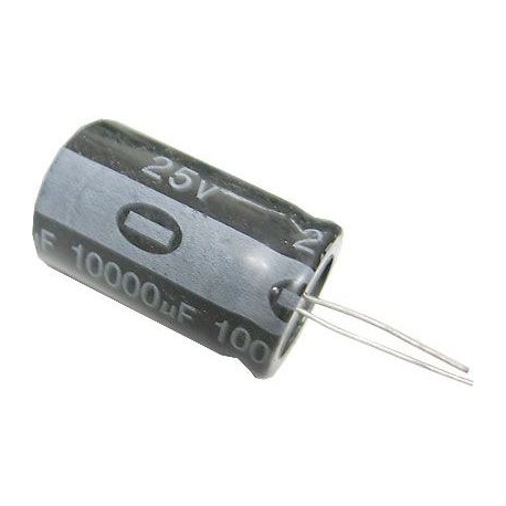 10000u/25V 105° 18x42x10mm, elektrolyt.kondenzátor radiální