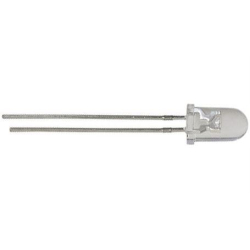 LED 5mm 12V zelená čirá 8Cd/ 20mA 30°