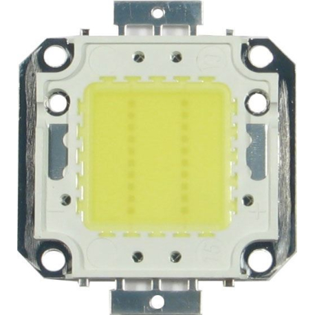 LED 20W Epistar bílá 6000K, 2400lm/600mA,120°, 30-32V