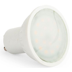 Žárovka LED GU10, 10xSMD2835, 230V/7W, bílá