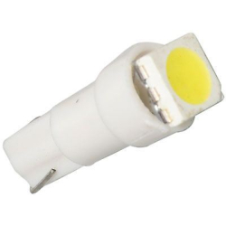 Žárovka LED T5 12V/0,3W bílá