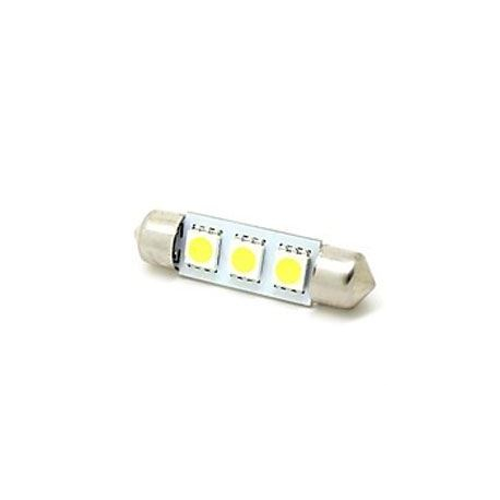 Žárovka LED SV8,5-8 sufit 36mm 12V/1W, bílá, 3xSMD5050