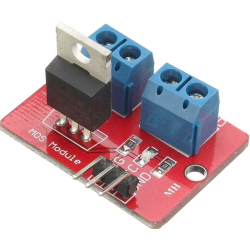 Výkonový spínač MOSFET PWM, modul s IRF520