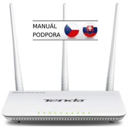 Router Tenda F3 (F303) WiFi N Router 802.11 b/g/n, 300 Mbps, WISP, Un