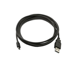 Kabel USB 2.0 konektor USB A / Micro-USB 3m černý