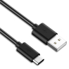 Kabel USB 2.0 konektor USB A / USB-C 3.1, 1m černý