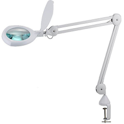 Stolní lupa 20801L, čočka 153mm, 5 dioptrií, 60x LED