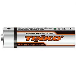 Baterie TINKO 1,5V AA(R6),  Zn-Cl