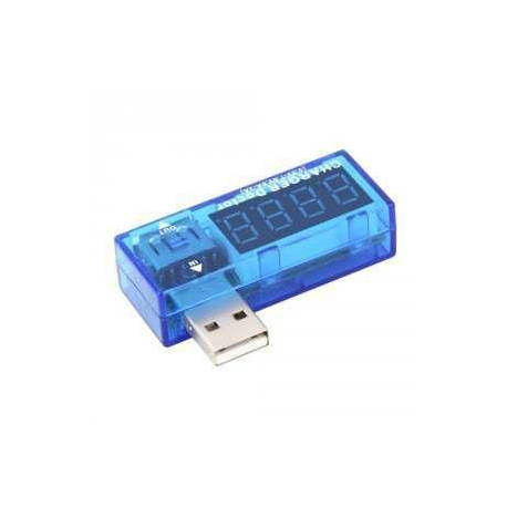 USB  tester - voltmetr a ampérmetr 3-7,5V/0-3A DC, AK306B