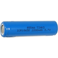 Nabíjecí článek Li-Ion ICR18650 3,7V/2000mAh TINKO