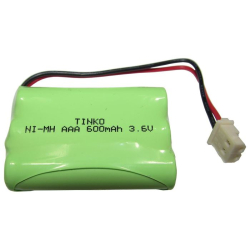 Akupack NiMH AAA 3,6V/600mAh TINKO