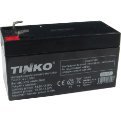 Pb akumulátor TINKO VRLA AGM 12V/1,3Ah